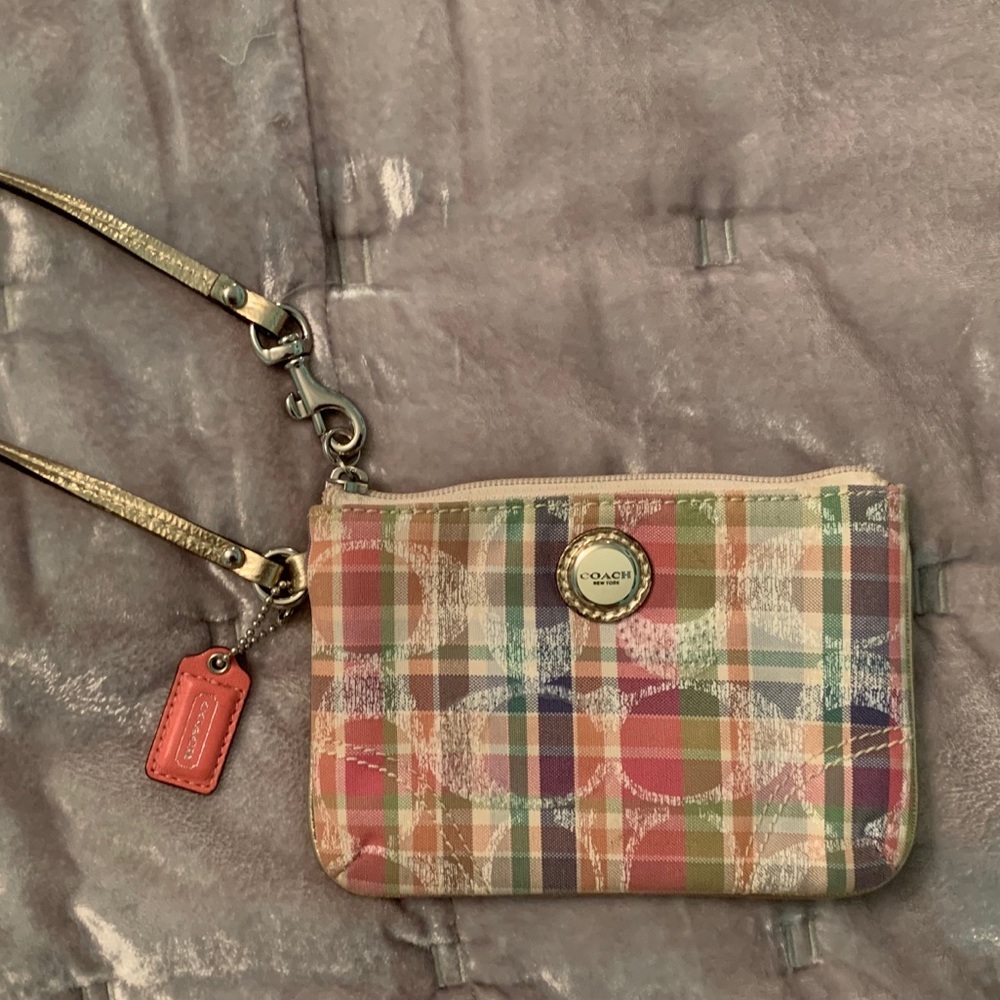 NWOT Coach Wristlet